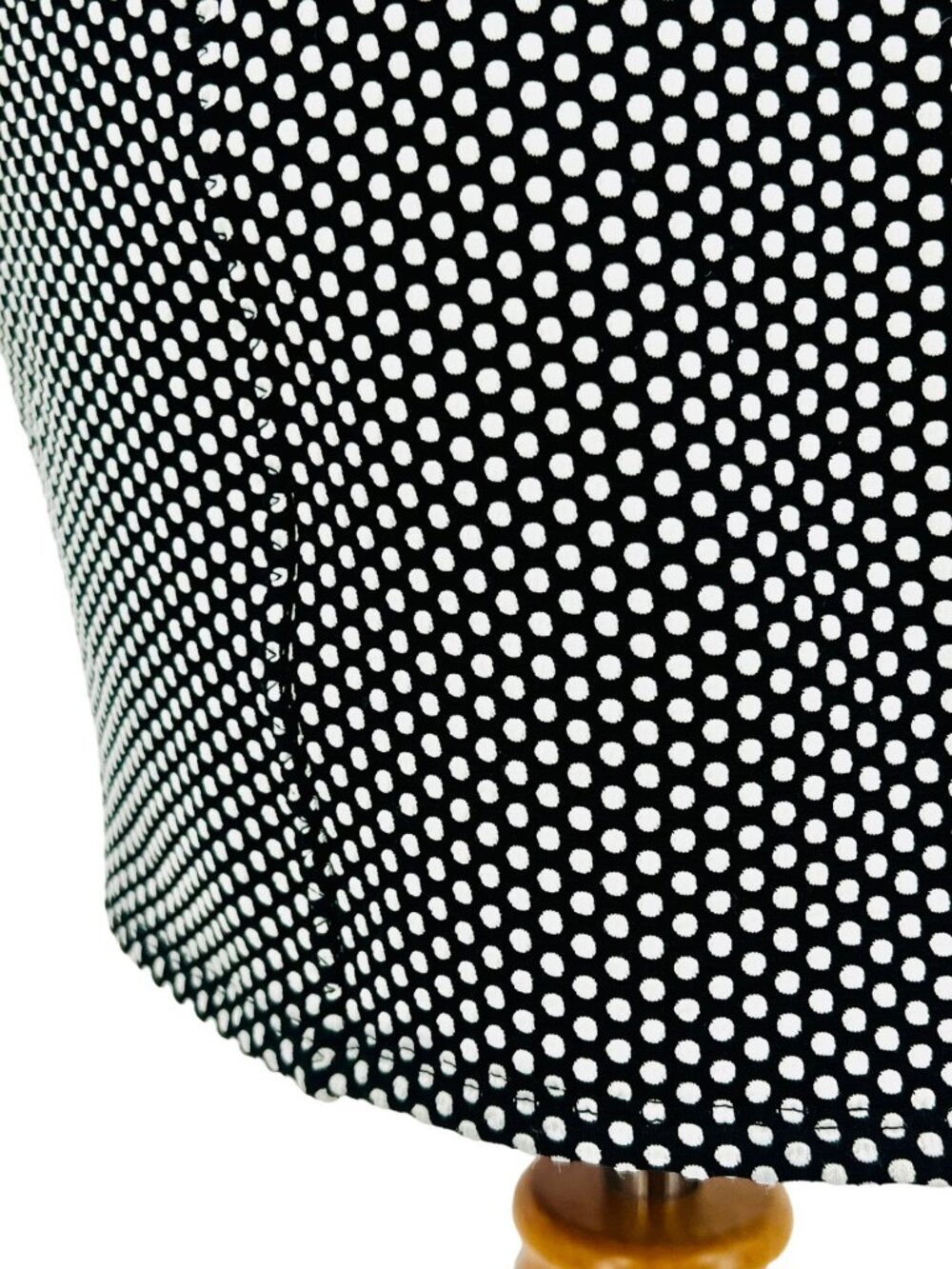 Free People Black White Polka Dot Bodycon Mini Dress L | Indie Sleaze Y2K Baddie - Picture 4 of 16